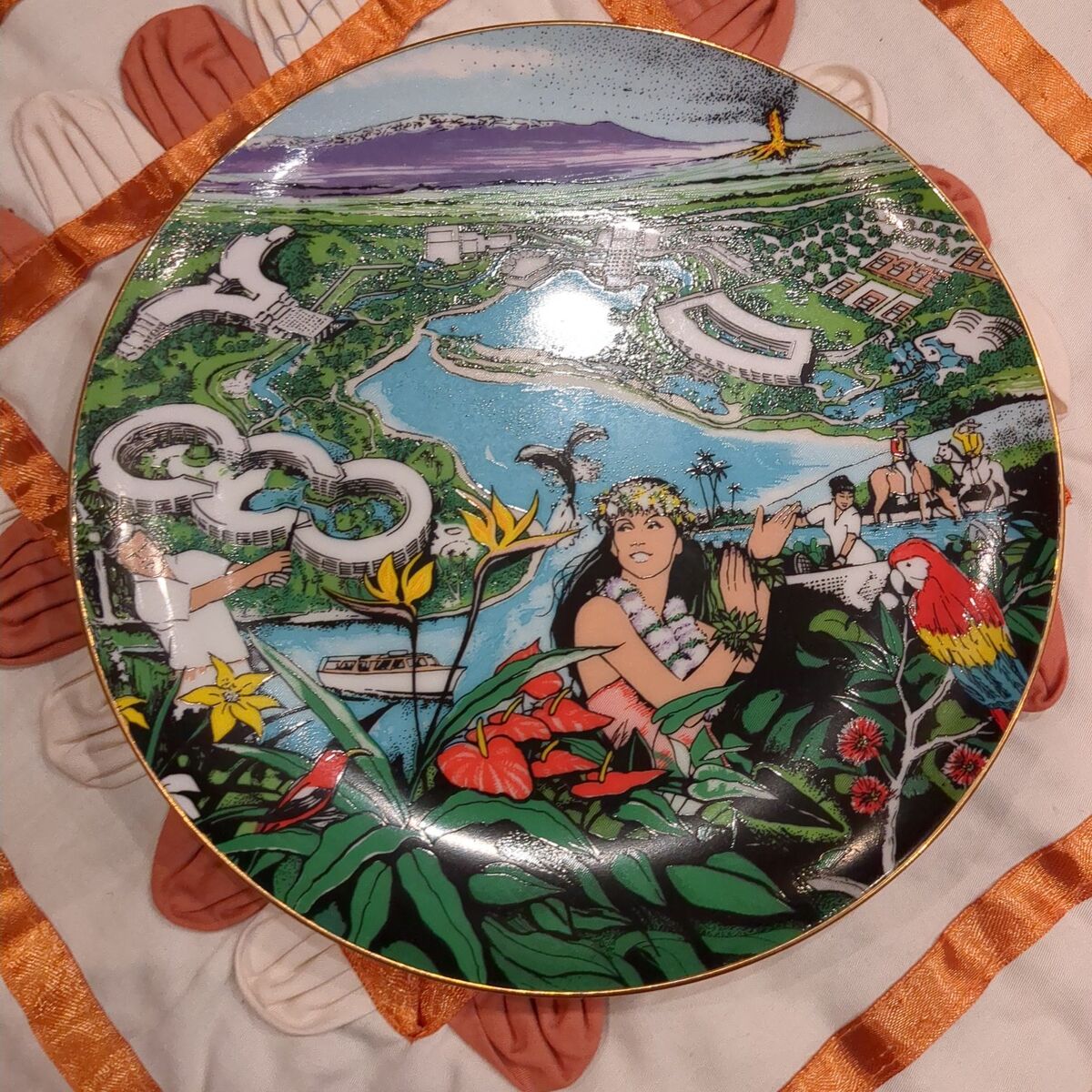 Hawaii collectors plate