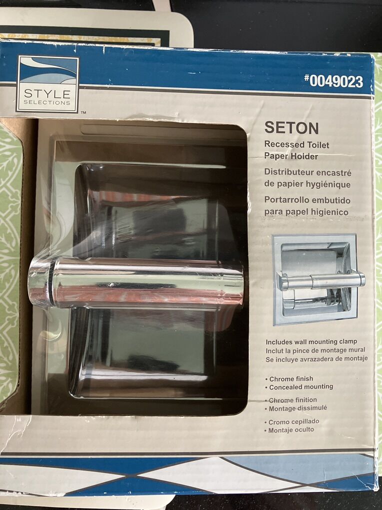 New Seton Recessed toilet Paper Holder