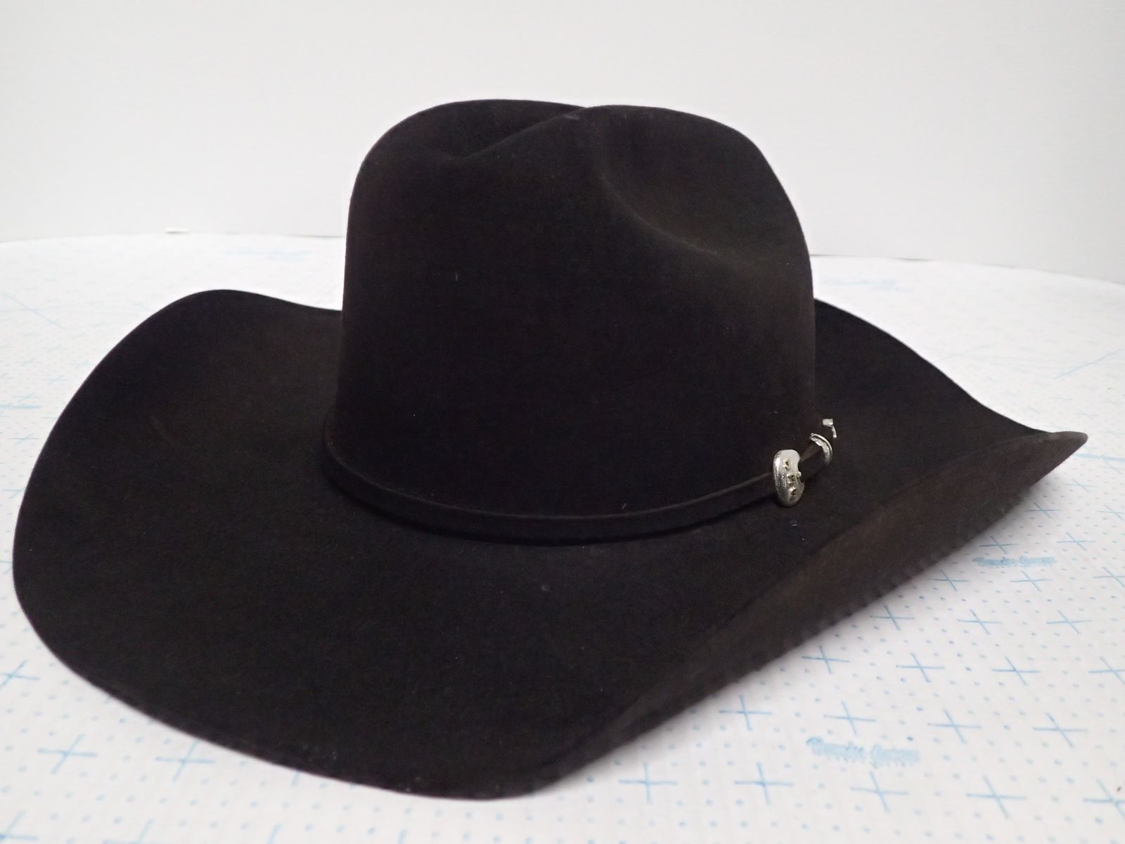 Black Stetson JBS Heritage 4x Beaver Size 7R Brim 4 Western Cowboy Hat