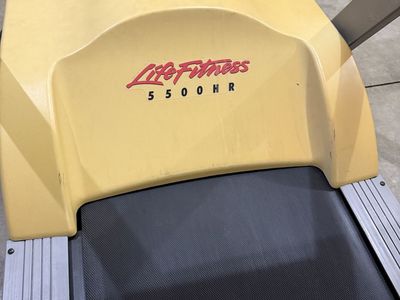 Life Fitness 5500 HR Treadmill - Used Commercial Grade Home Gym Cardio