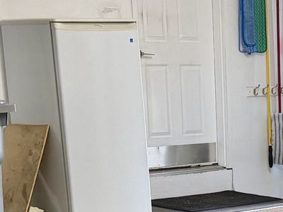 White Upright Freezer - Compact & Efficient Storage