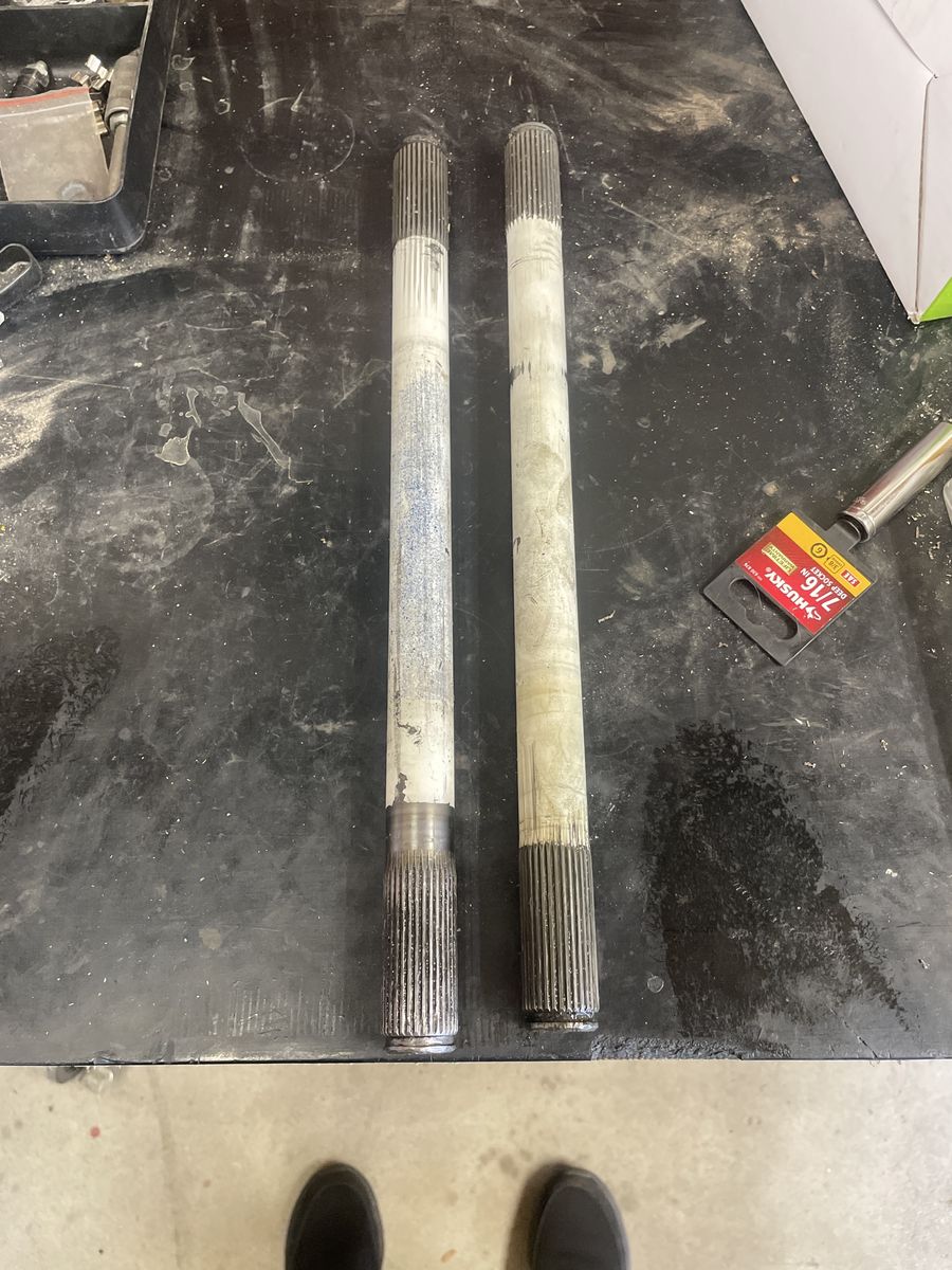 VW Type 1/2 Dunebuggy Chromemoly Axles 16-inch - Upgraded IRS Suspension