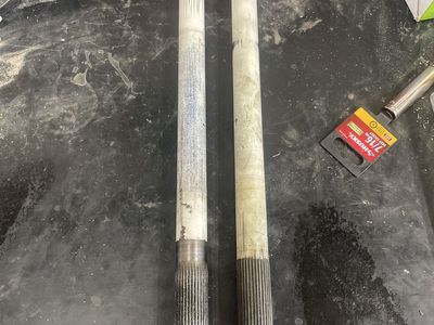 VW Type 1/2 Dunebuggy Chromemoly Axles 16-inch - Upgraded IRS Suspension