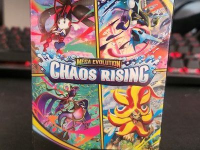 Pokemon TCG Mega Evolution Chaos Rising Booster Bundle - 6 Packs
