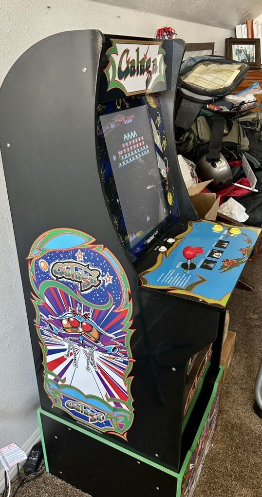 Galaga Galaxian Upright Arcade Video Game