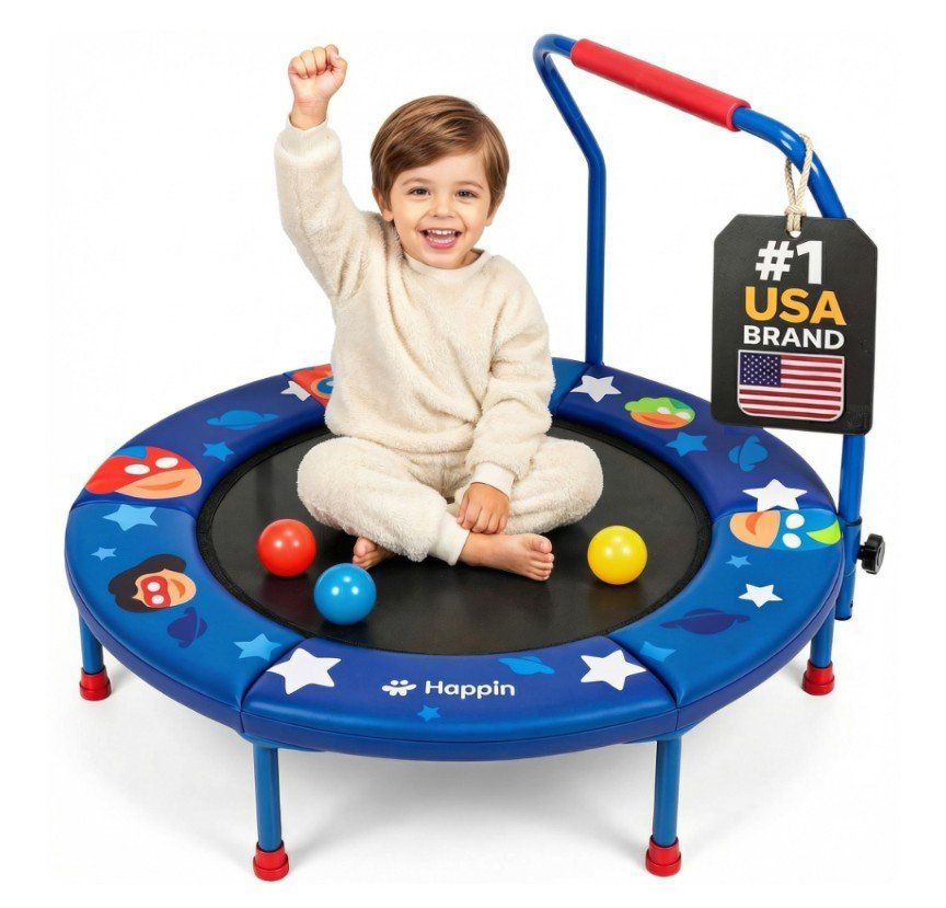Happin 36’’ Kids Indoor Mini Trampoline
