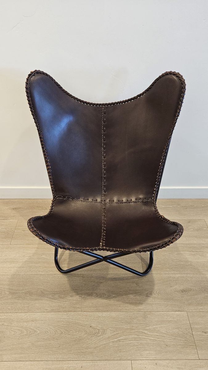 Leather Butterfly Chair