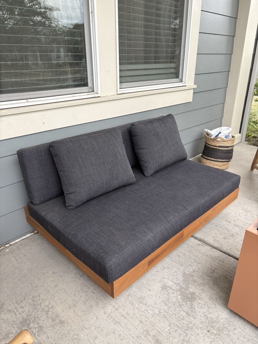 Article Lubek 50" Outdoor Low Loveseat