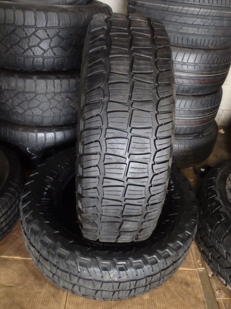 245/70R17 UNIROYAL TIGER PAW A/T PAIR OF TWO USED TIRES