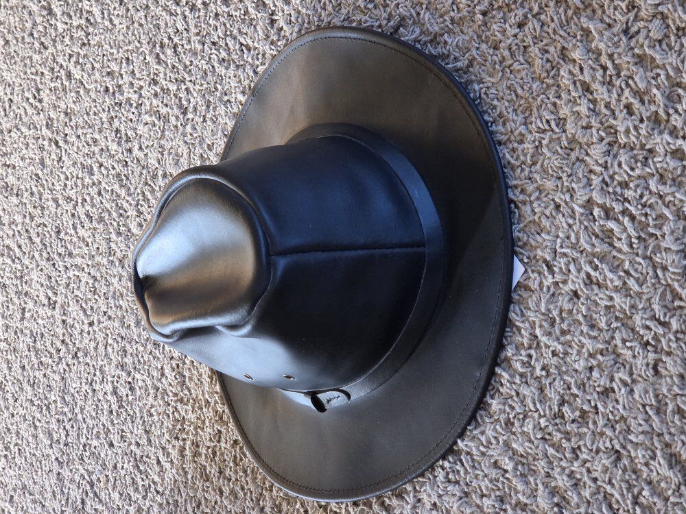 Wilson's Henscel Full Brim Leather Hat