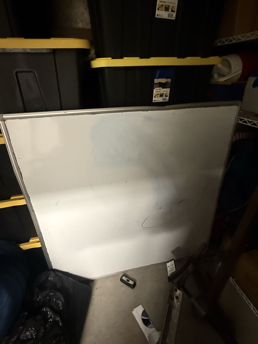 Whiteboard - Used - Great for Home, Office, or Classroom