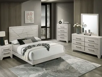 NEW Queen 6 PIECE BEDROOM SET -NEW IN BOX