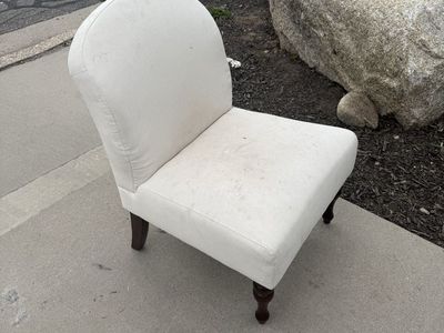 FREE Two White Chairs, Neat Cleaned