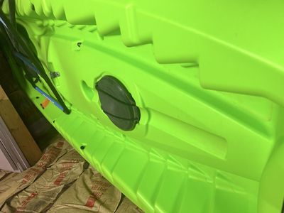 Lifetime two person- Green Kayak