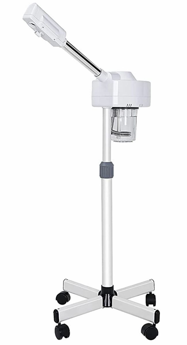 Professional Salon & Spa Facial Steamer with Adjustable Stand & Wheels