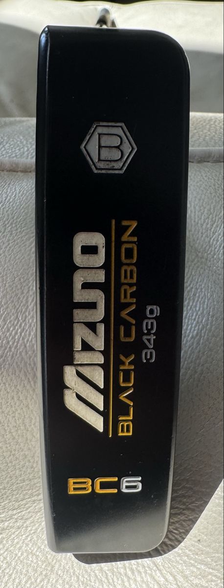 Mizuno Bettinardi Black Carbon BC6 Putter 343g with BC6 Headcover