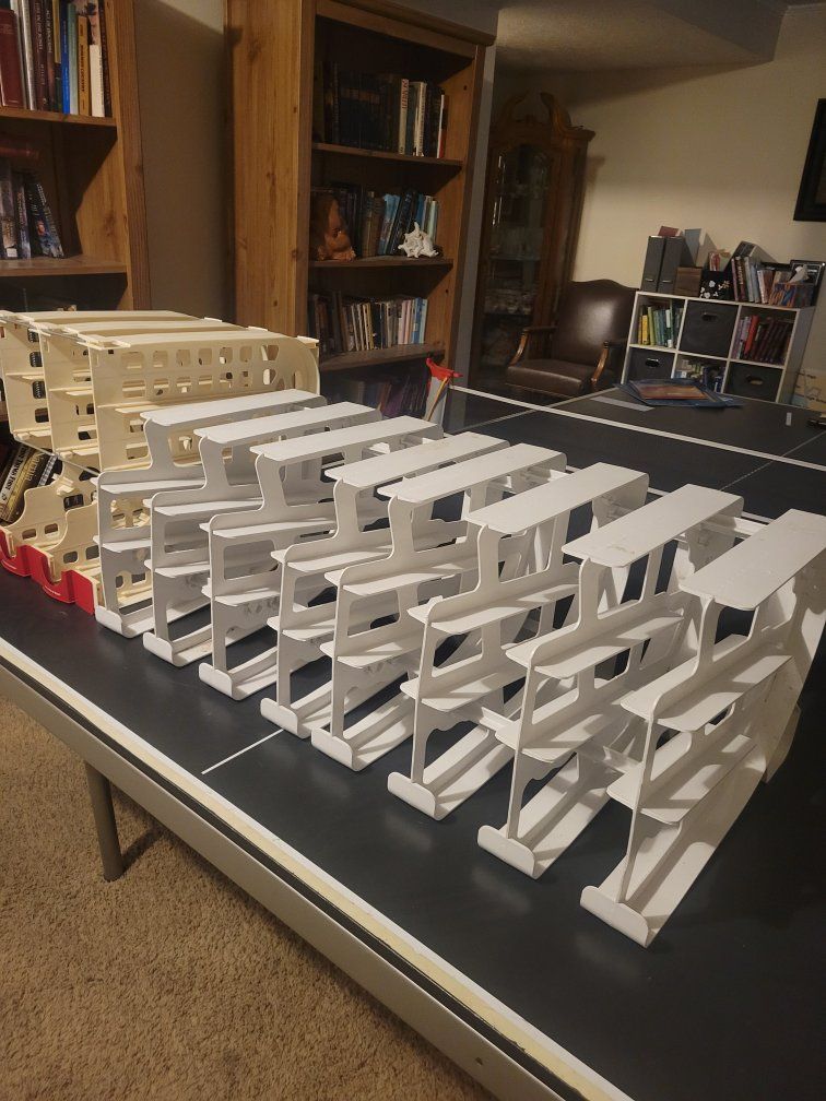 Can rotation shelf storage system