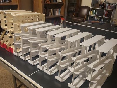 Can rotation shelf storage system
