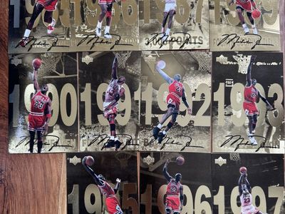 Michael Jordan Upper Deck Gatorade Trading Cards