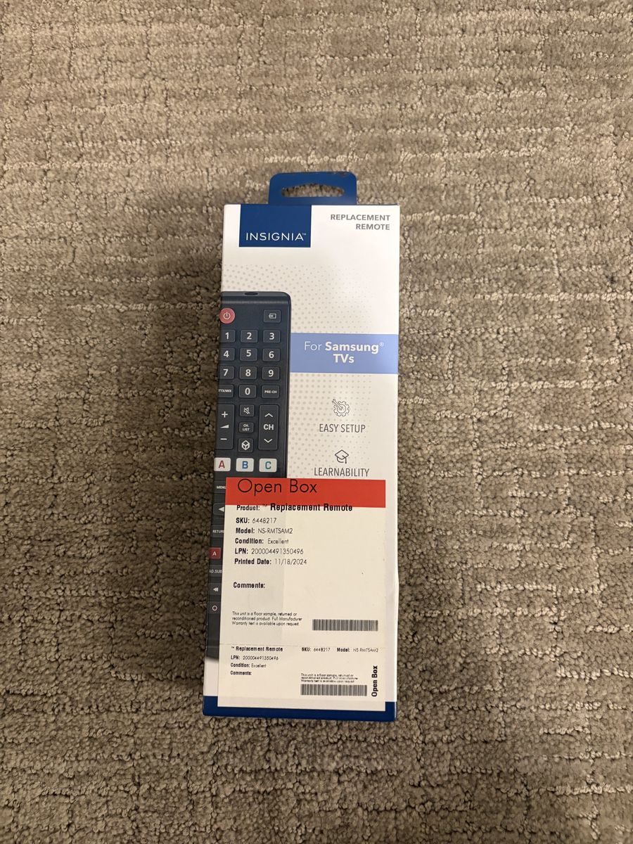 Samsung remote