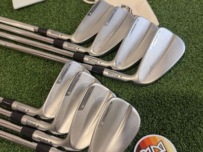 Ping Blueprint T 3-PW Black Dot Iron Set DG X100