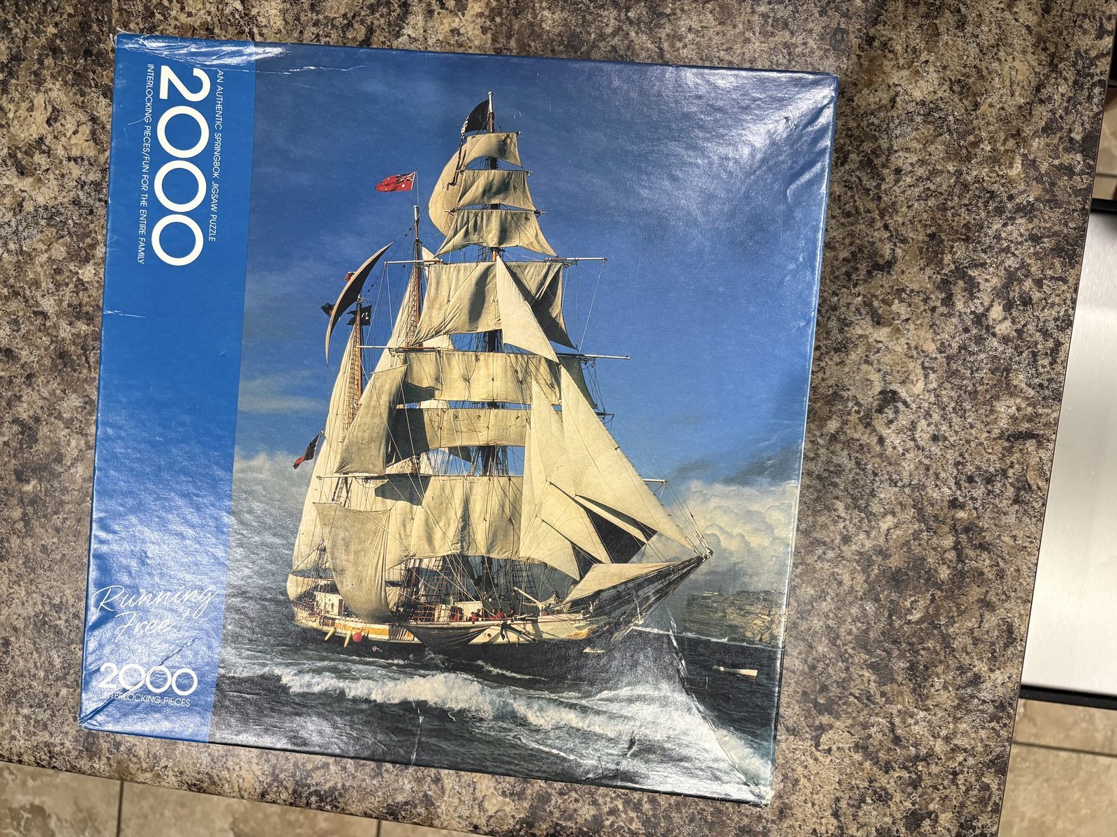 Classic Springbok Puzzle - Running Free - 2000 pieces