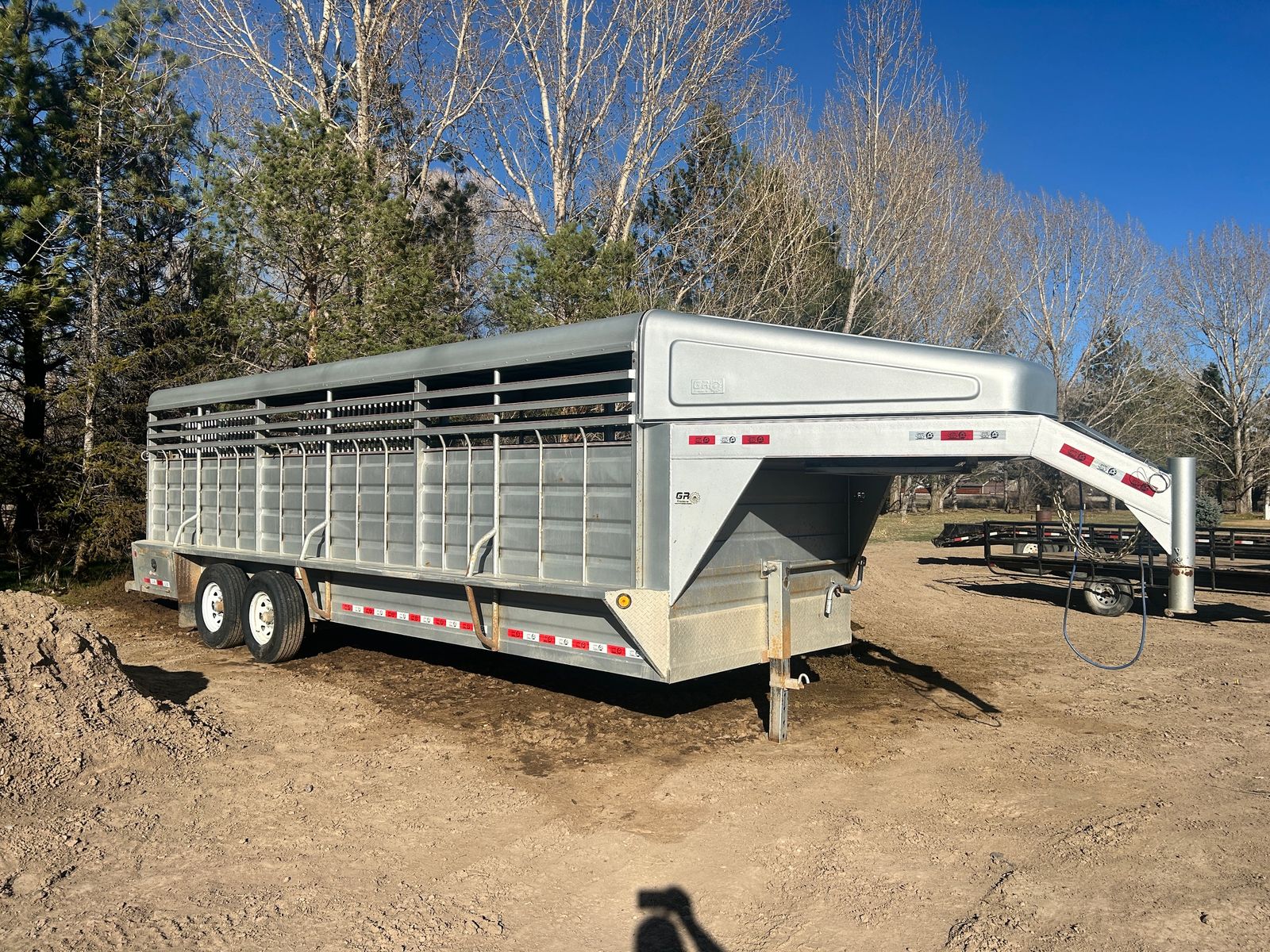 2023 GR 24' Gooseneck Stock Trailer