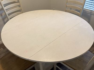 Dining table with chairs