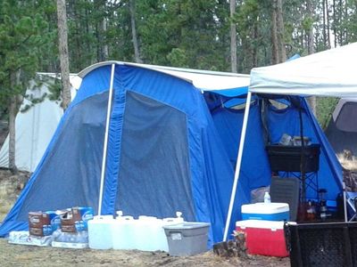 Spring Bar Screen House tent