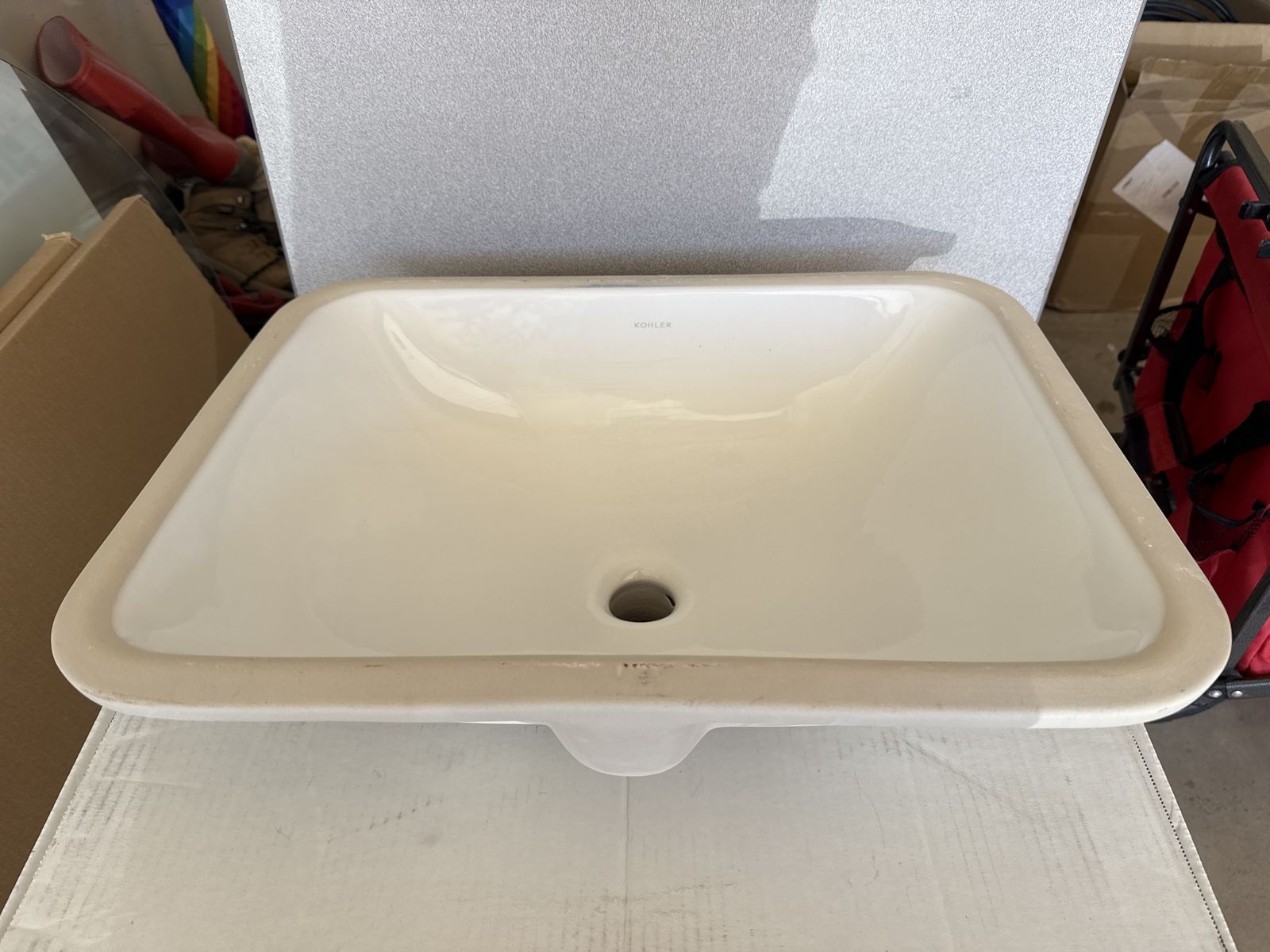 2 - Kohler Bathroom Undermount Sinks White