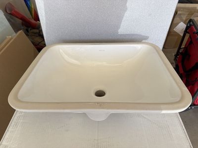 2 - Kohler Bathroom Undermount Sinks White