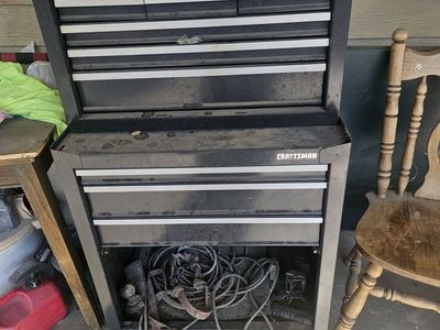 Craftsman Rolling Tool Box Chest Combo Black Multi-Drawer