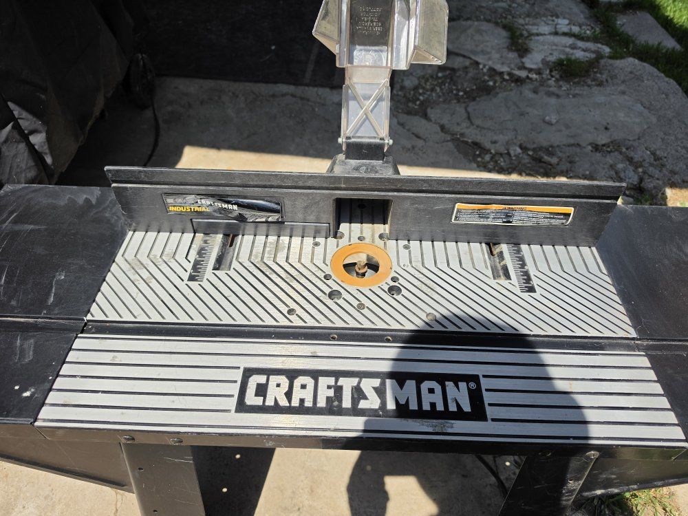 craftsman router and table