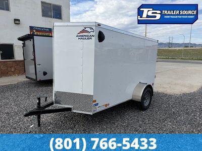 5x10 American Hauler Arrow Enclosed Cargo Trailer - 5'6" Interior - 3.5K GVWR - Ramp Door