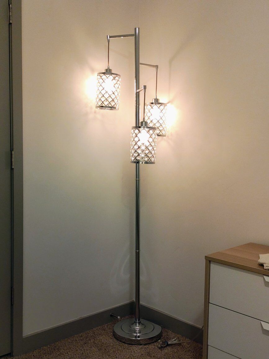 floor lamp, elegant and playful