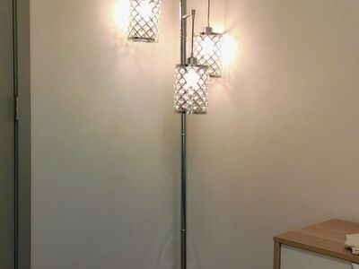 floor lamp, elegant and playful