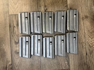 10 Colt AR-15 20 Round Magazines