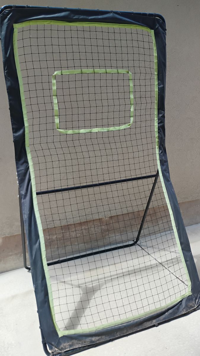 Baseball, volleyball, soccer, lacrosse ball rebounder