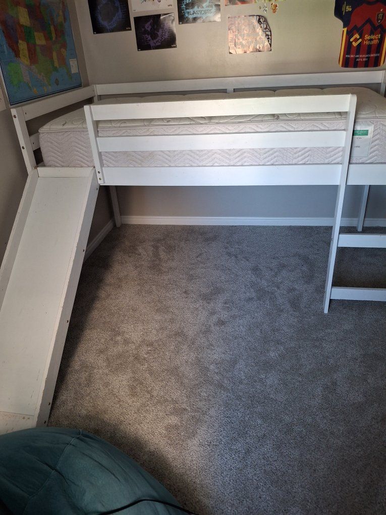 Kids Twin bed with slide