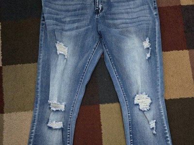Mens Cowboy brand distressed jeans