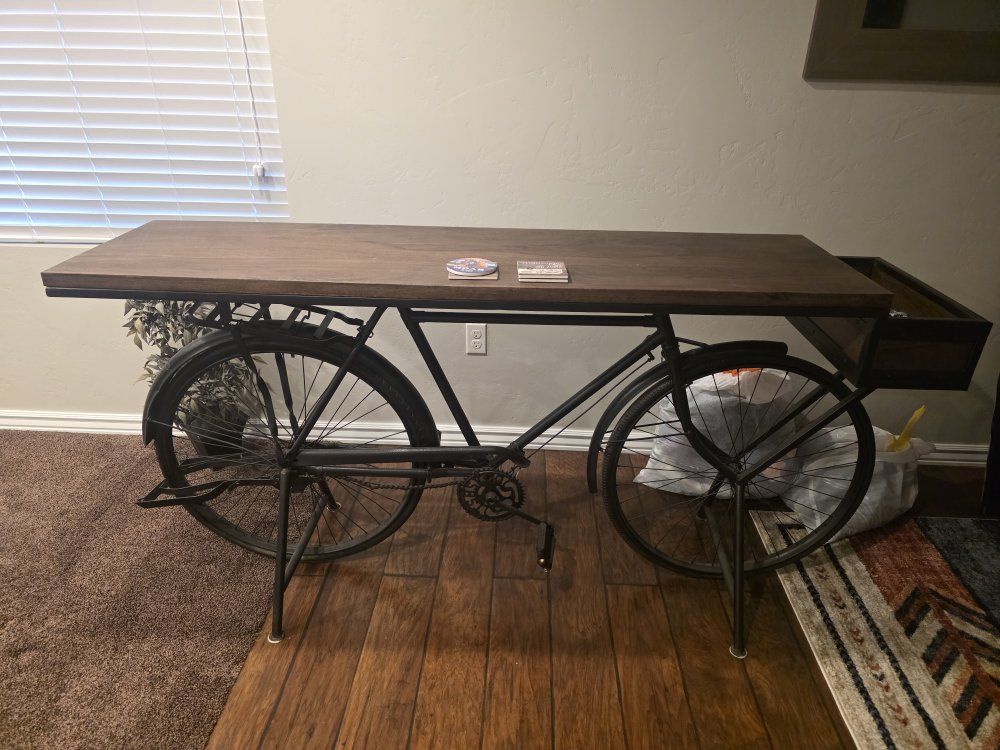 sofa table & decor