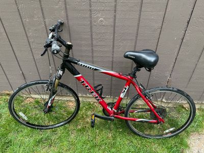 Trek 4100 Alpha Custom Aluminum Mountain Bike - Red/Black