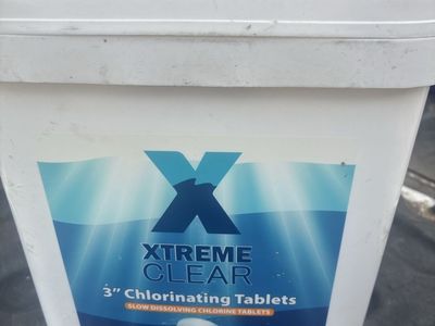3 Inch Chlorinating Tablets Sealed 25lb Bucket