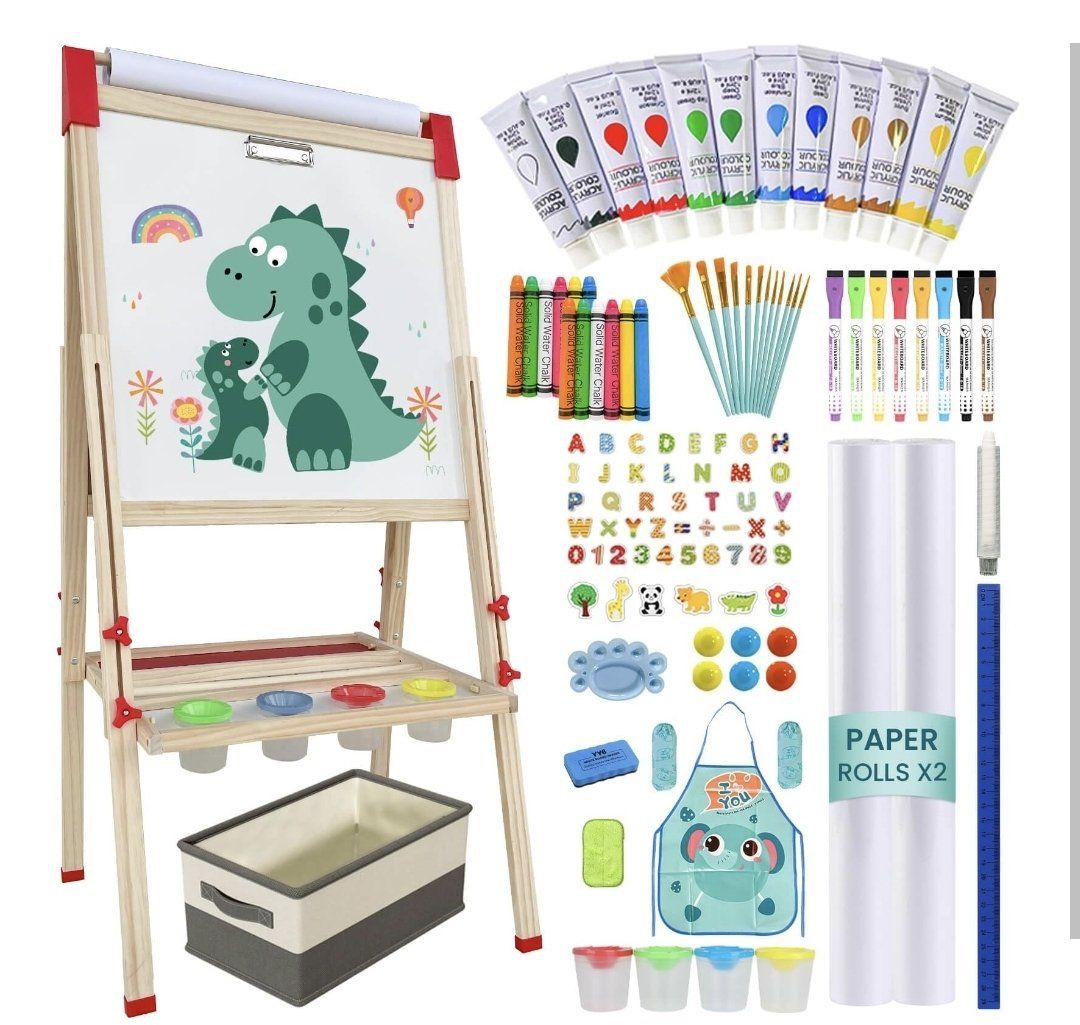 3 in 1 Kids Easel with 114+ pieces