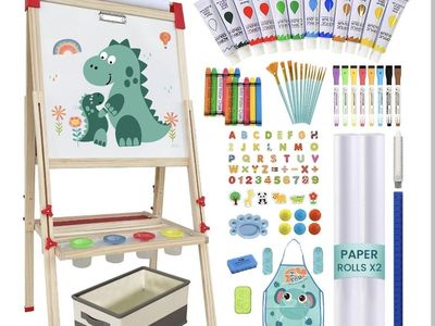 3 in 1 Kids Easel with 114+ pieces