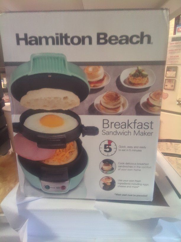Hamilton Beach breakfast sandwich maker