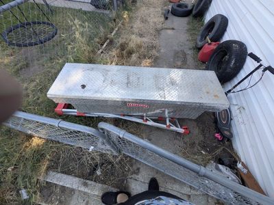 Craftsman Diamond Plate Aluminum Truck Tool Box - Used