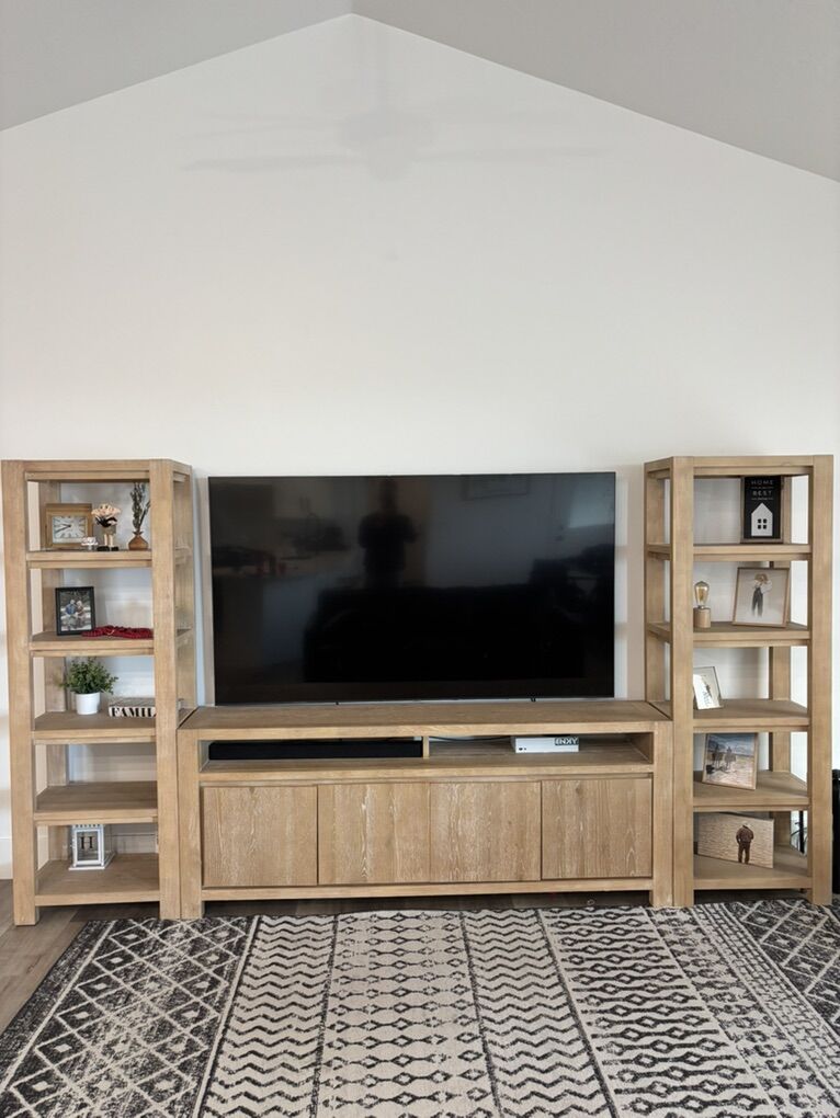 Modern TV Stand - Nate + Jeremiah Oak
