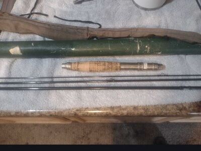 Antique Winchester bamboo fly fishing pole