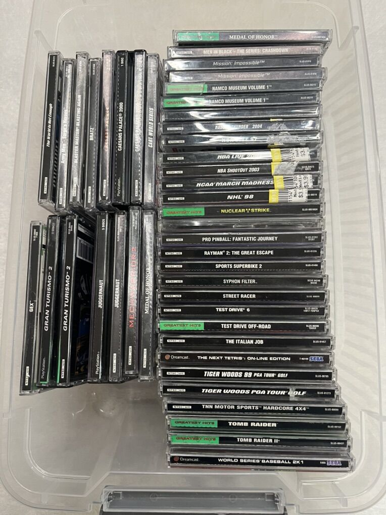 PS1 Games - Please Read Description